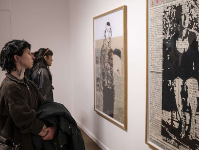 Zora Stančič, Fortunately, glances leave no imprints, exhibition view. Courtesy of City Art Gallery Ljubljana
