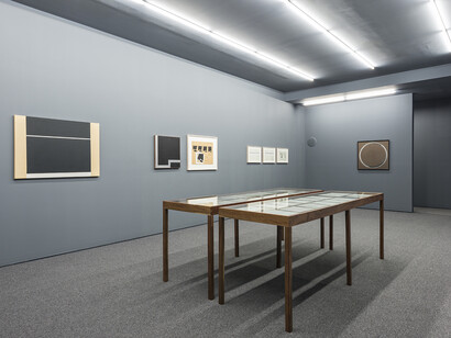Robert C. Morgan, Exhibition view. Courtesy of Proyectos Monclova