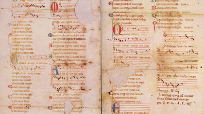 Pergaminho Vindel: é nas cantigas trovadorescas que encontramos a mais antiga expressão literária da língua portuguesa
