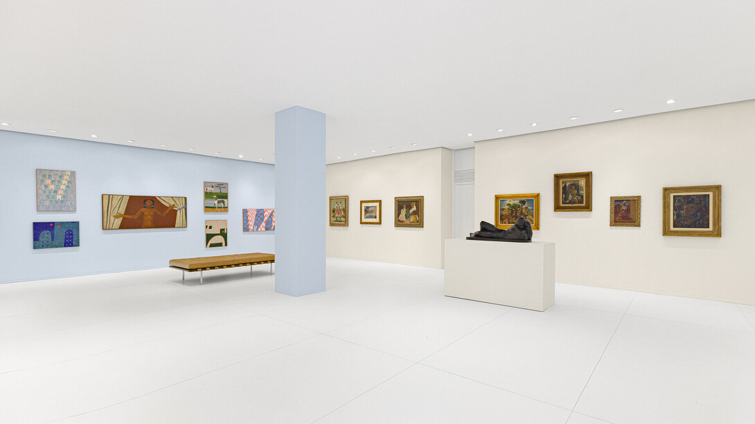 Vários artistas, O Brasil dos modernistas, vista da exposição. Cortesia da DAN Galeria