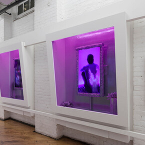 Connie Oreamuno, Embed_v2, exhibition view. Courtesy of Gallery 44