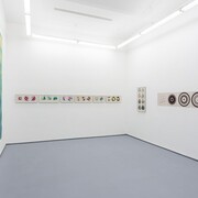 Ágnes Eperjesi, Chromatic mediation, exhibition view. Courtesy of acb Gallery