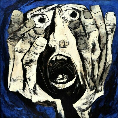 Oswaldo Guayasamin, Manos del terror, c. 1970