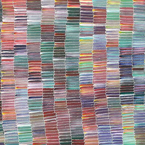 Bush garden, artwork in exhibition. Courtesy of Japingka Gallery 