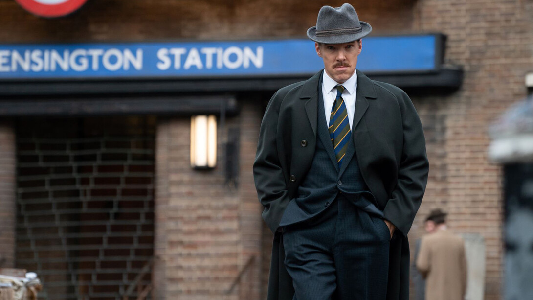 El actor británico Benedict Cumberbatch durante una secuencia de «El Espía Inglés». Foto: Diamond Films