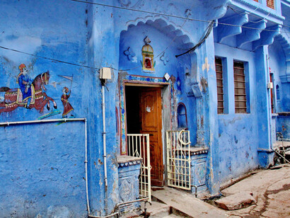 Bundi, India. Las calles de la ciudad