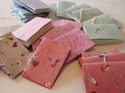 Quaderni di carta riciclata