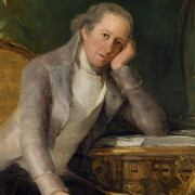 Francisco de Goya of Lucientes, Gaspar Melchor and Jovellanos (detail), 1798. Courtesy of Museo Nacional del Prado