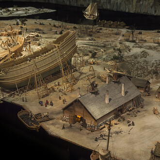 The Stockholm Shipyard. Courtesy of The Vasa Museum