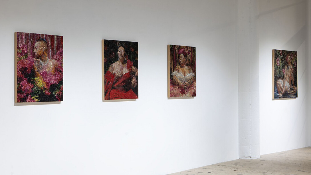 Jamie Vasta, House of roses, exhibition view. Courtesy of Patricia Sweetow Gallery