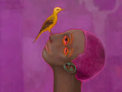 Aly Helyer, Weight of love, 2024. Courtesy of Almine Rech
