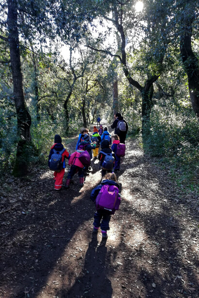 Maestra Natura ha come obiettivo avvicinare i bambini a un rapporto rispettoso con l'ambiente naturale © Alessandra De Persio (2018)