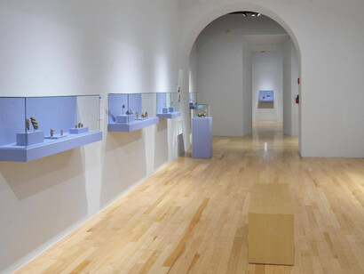 Vislumbres de la bóveda, Exhibition view. Courtesy of Museo Amparo 