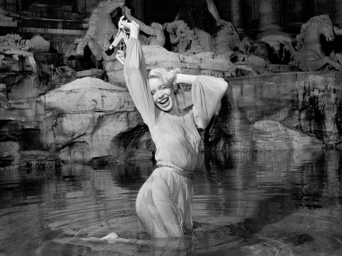 Gian Paolo Barbieri, Mary Jonasson, La Dolce Vita, Roma 1972. Courtesy 29 Arts in progress