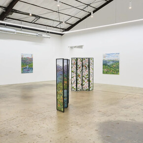 Howard Fonda, To be grass upon the hills, exhibition view. Courtesy of the Pit