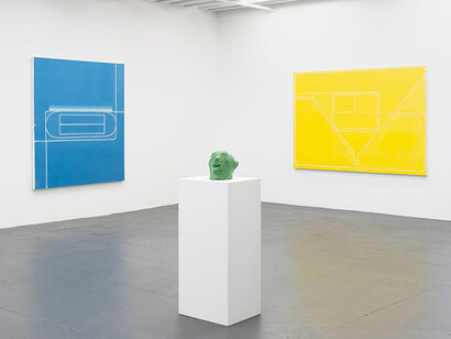 Various artists, Regroup show, exhibition view. Courtesy of Miguel Abreu Gallery 