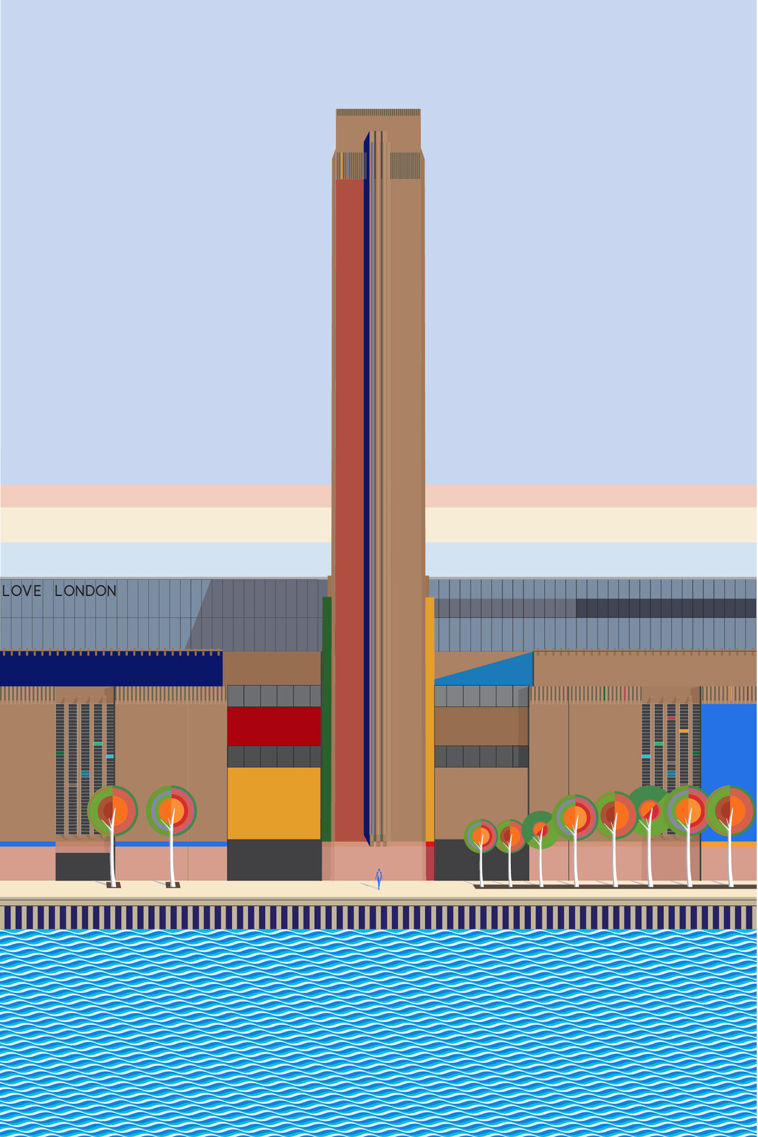 Alex Jeffries, Tate Modern in autumn