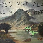 The Connor Brothers, Does not play well with others (detail), 2026. Courtesy of West Chelsea Contemporary