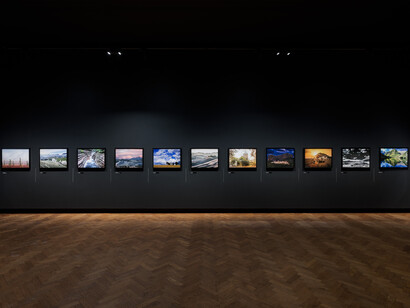 Various artists, What a view! Contemporary photography in Upper Austria, exhibition view. Courtesy of Francisco Carolinum Linz
