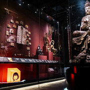 Les archives de la diversité humaine, vue de l’exposition. Avec l’aimable autorisation du Musée d’ethnographie de Genève