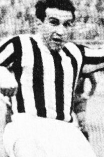 Partido entre Juventus FC y Genoa CFC, 17 de febrero de 1957, Turín, Italia