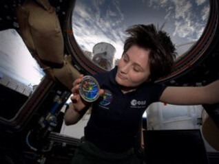 Samantha Cristoforetti a bordo della Stazione Spaziale Internazionale (ISS)