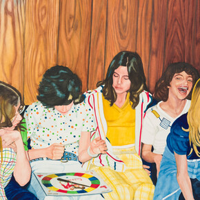 Lisa Edelstein, Twister, 2024. Courtesy of Charlie James Gallery