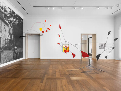 Calder: François Premier, exhibition view. Courtesy of Hauser & Wirth Gallery