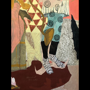 Ella Walker, detail of Winged Victory, 2020