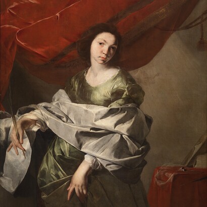 Bernardo Cavallino, Santa Lucia, 1645-1648 ca., olio su tela, cm 129,5x103, Collezione Fondazione De Vito