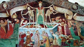 Giacomo Borlone de Buschis, 'Trionfo della morte', Clusone