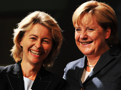 Angela Merkel et Ursula von der Leyen