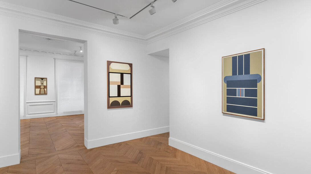 Léon Wuidar, exhibition view. Courtesy of White Cube