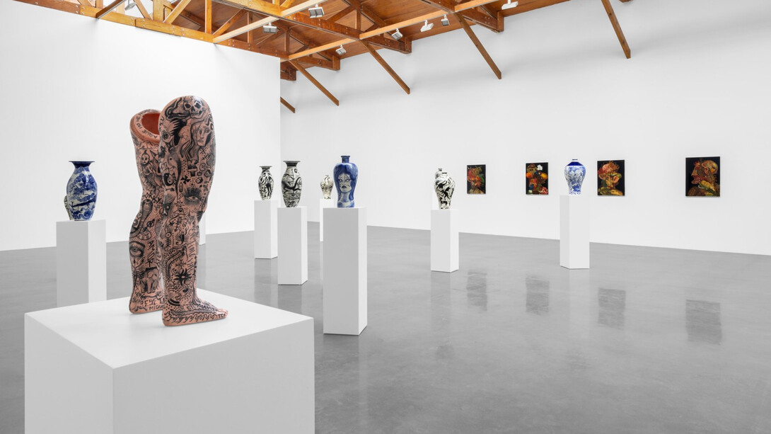 Dr. Lakra, Tupi or not tupi, exhibition view. Courtesy of kurimanzutto