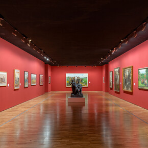 Various artists, Keep pace with the times, exhibition view. Courtesy of Long Museum