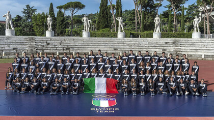 Il Team Olimpico dell'Italia