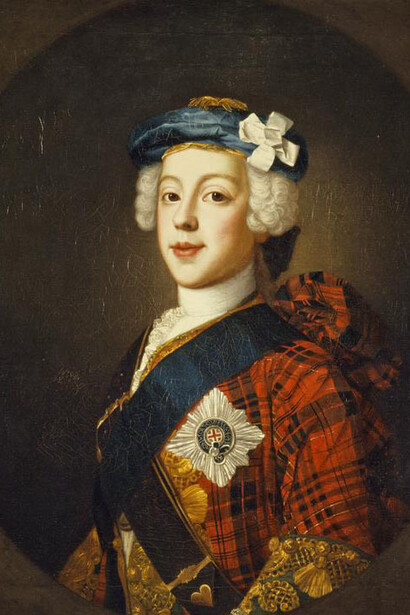 William Mosman, Prince Charles Edward Stuart, 1720 - 1788. Eldest son of Prince James Francis Edward Stuart