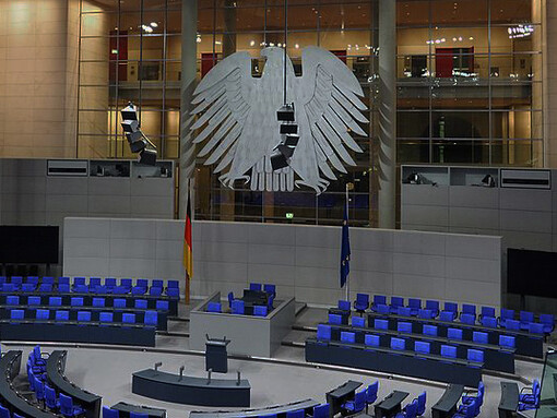 Located in the historic Reichstag building in Berlin, the plenary chamber of the German Bundestag is the heart of Germany's legislative process