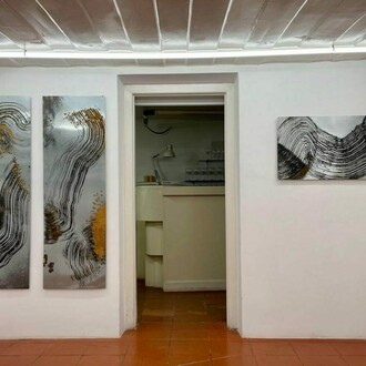 Nim. Teresa Castanheira, Matrizes, vista da exposição. Cortesia da Galeria Diferença