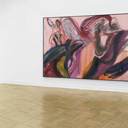 Walter Stöhrer, El hombre invisible, exhibition view. Courtesy of Galerie Friese. Photo by Eric Tschernow