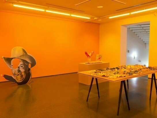 Installation view, Gaylen Gerber, MCA Chicago, May 25-Sep 8, 2013. Photo: Nathan Keay, © MCA Chicago
