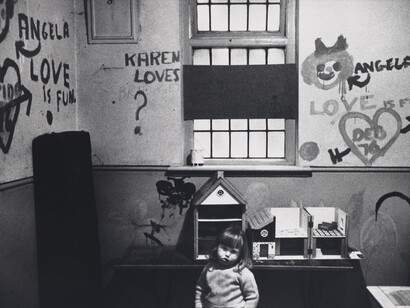 Marketa Luskacova, Child in Chiswick Womens Aid, London, 1976, 1976, Arts Council Collection, Southbank Centre, London © MARKETA LUSKACOVA