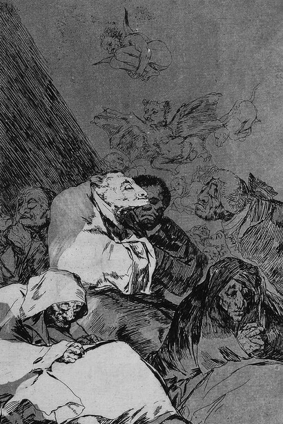 Francisco de Goya, Capricho No. 46: Corrección