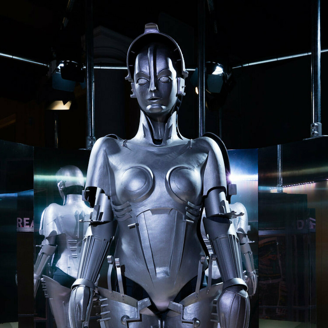Replica of 'Maria' robot, Designed and made for Fritz Lang's film Metropolis, 1927. Courtesy of Science Museum 
