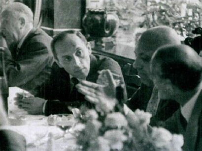 Leo Longanesi a una cena