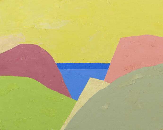 Etel Adnan. Courtesy of MASS MoCA