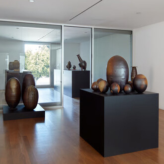 Adam Silverman, LACMA seeds and weeds, exhibition view. Courtesy of Blum Gallery