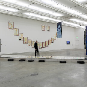 Various artists, Drawing to create worlds, exhibition view. Courtesy of Museo de Arte Moderno de Buenos Aires