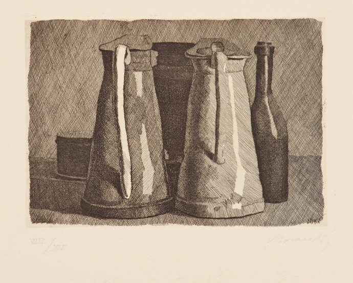Giorgio Morandi. Courtesy of Repetto Gallery