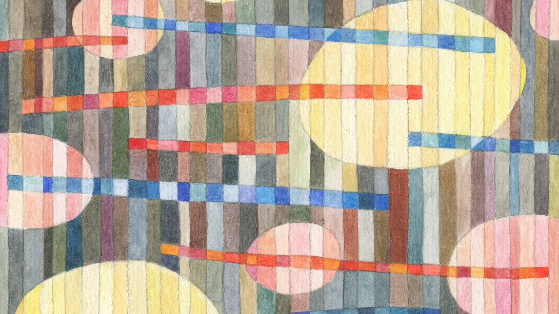 Active prayer, watercolour, 16 × 12 cm, Mark Weighton, 2025